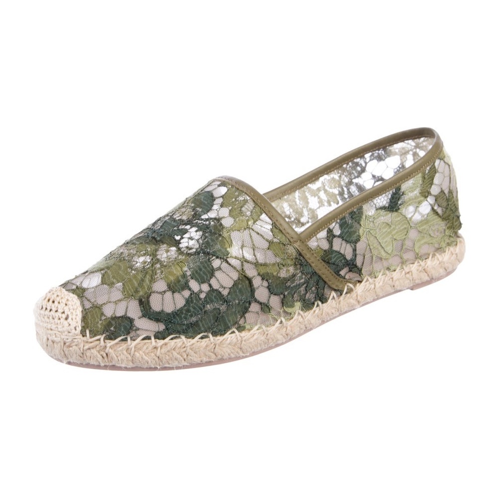 VALENTINO
Lace Espadrille Flats
